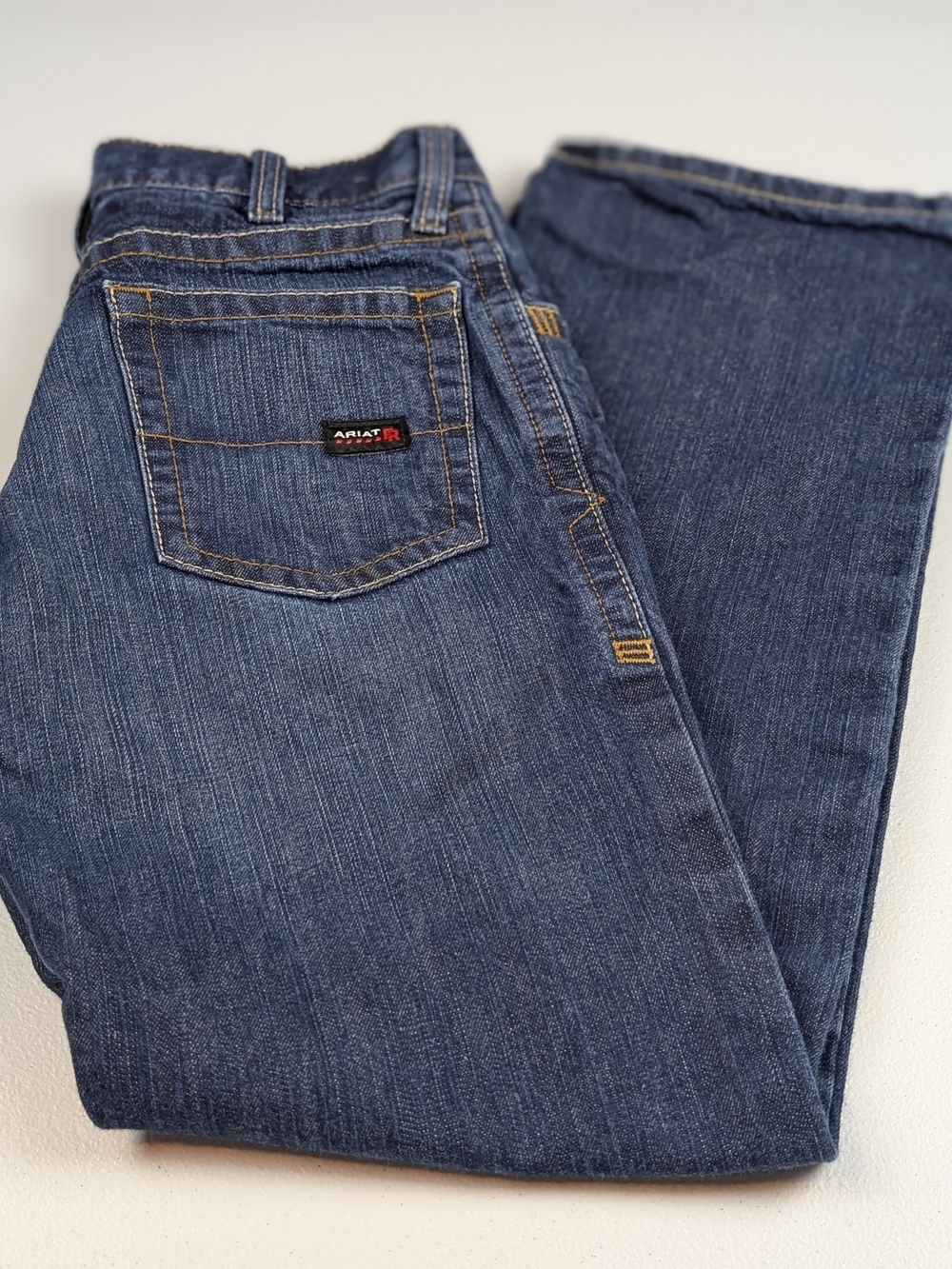 ​Ariat FR M4 Relaxed Bootcut Flame Resistant Work Jeans - Men’s 30x32 (CAT 2)